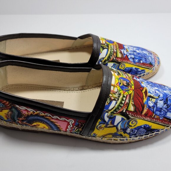 DOLCE & GABBANA TRIBAL ESPADRILLES - Picture 14 of 17